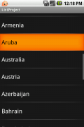 ListView的Adapter使用 之 初学ArrayAdapter String
